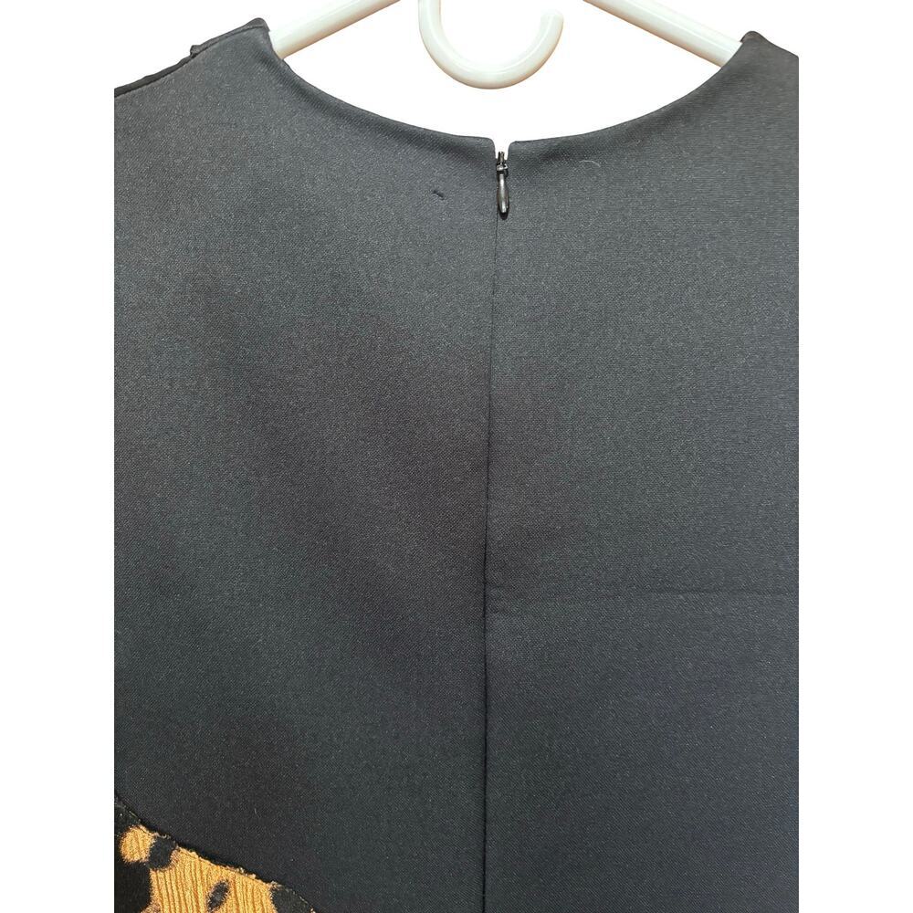 3.1 Phillip Lim Wool Blend Mixed Media Sleeveless Mini Dress Black - Picture 5 of 6